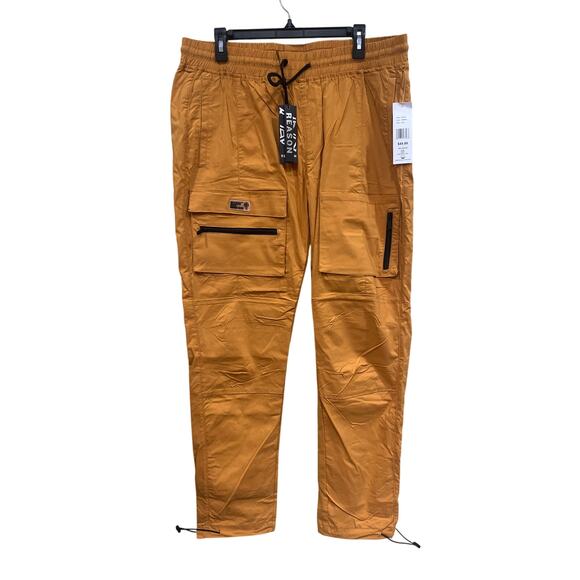 Reason Brand Co. Cargo Parachute Pants Men's 2XL Timber Lightweight - Picture 1 of 9
